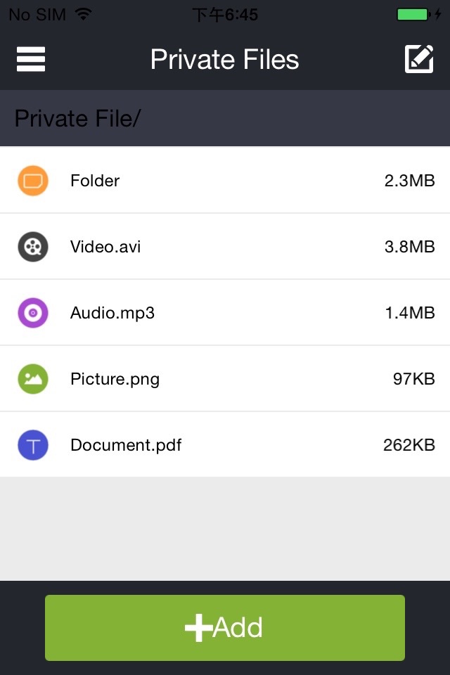 Private File screenshot 3