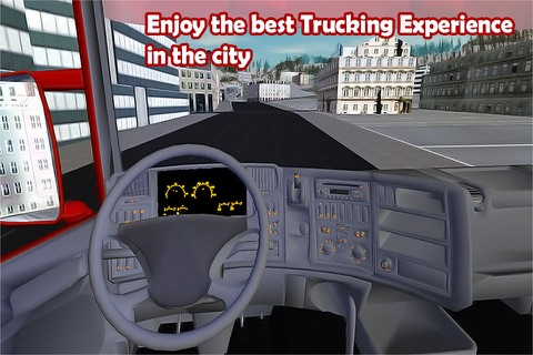 Cargo Truck Transport Simulator:OffRoad Euro Truck screenshot 4