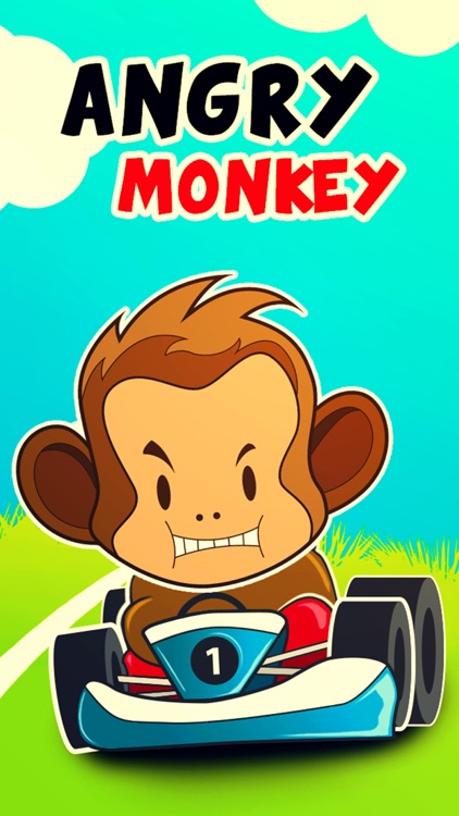 Angry monkey go kart racing