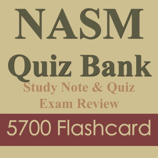 NASMapp Exam review 5700 Flashcard Quiz & Study Note icon