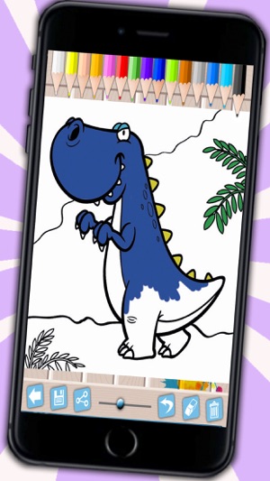 Kids paint and color animals dinosaurs coloring book - Premi(圖5)-速報App