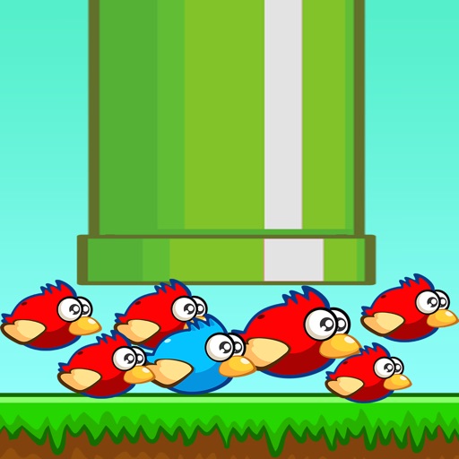 Flappy Smash, free smash bird game from original monster bird games iOS App