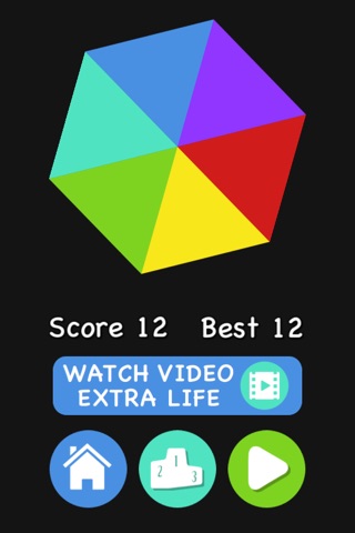Color Shoot - Match The Color Of The Spinning Hexagon From The Shooting Cannon screenshot 4