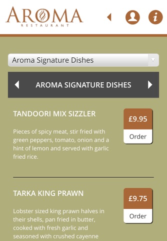 Aroma Restaurant screenshot 2