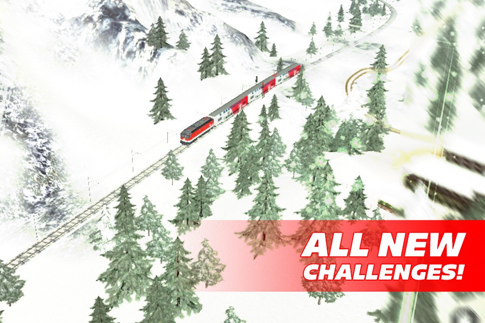 Train Driver Journey 8 - Winter in the Alps screenshot 4