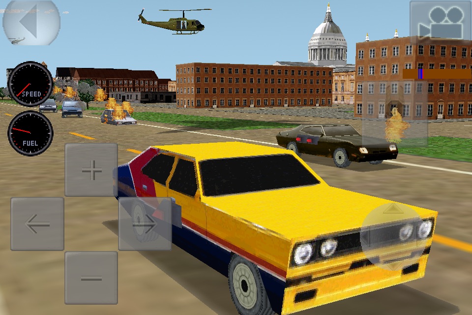 Mad Road 3D - Combat cars game screenshot 4