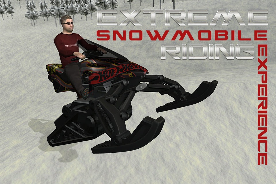 Snowmobile Driver – Extreme snow bike riding & racing simulator game screenshot 3