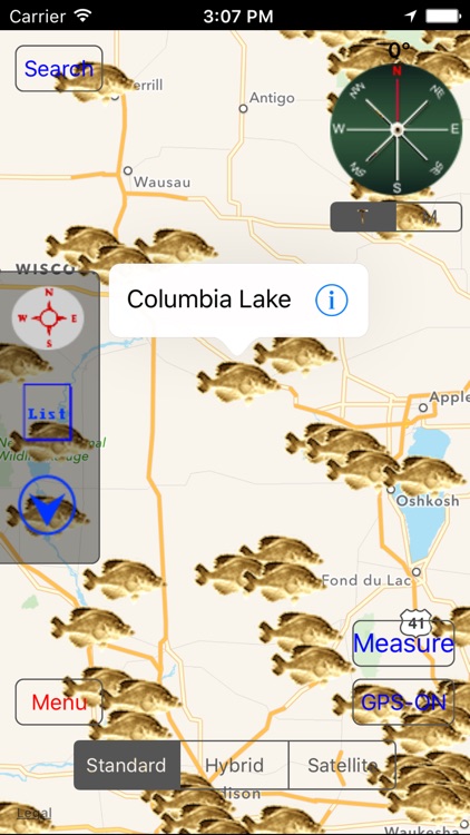 Wisconsin: Fishing Lakes