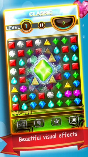 Jewels Deluxe Match 3: Gems Game(圖2)-速報App