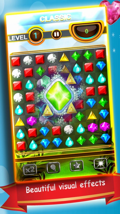 Jewels Deluxe Match 3: Gems Game