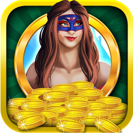 Gold Girl of Casino Poker Slots icon