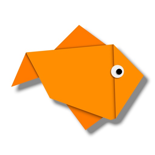 Fishy Origami Icon