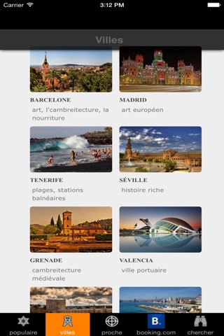 Guide de Voyage Espagne Tristansoft screenshot 3