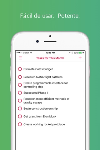 Earth Lists  - Organize and Prioritize your Life screenshot 3