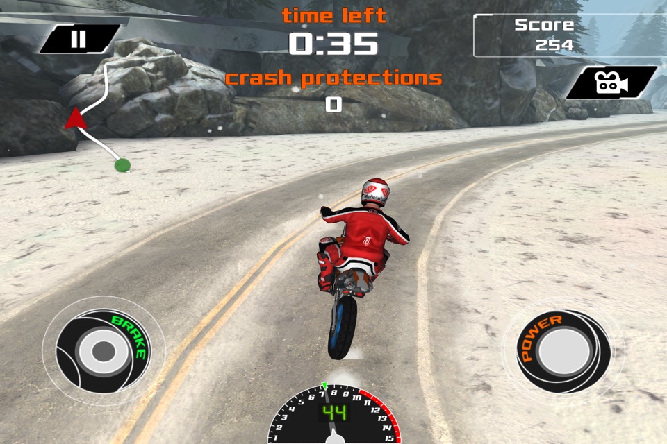3D Motocross Snow Racing X - eXtreme Off-road Winter Bike Trials Racing Game FREE screenshot 3