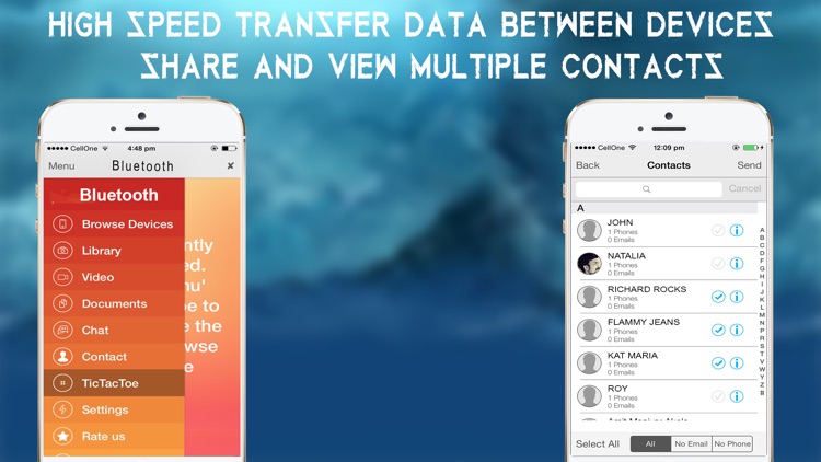 Bluetooth Transfer File/Photo/Music/Contact Share Mania