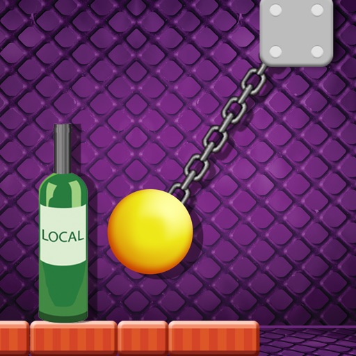 Knock Down The Bottle Pro - awesome mind skill puzzle game iOS App