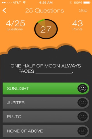 MoonQuiz screenshot 2