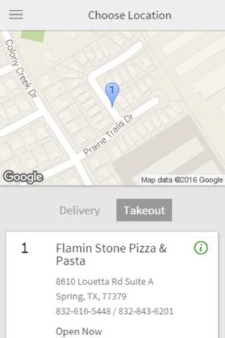 Flamin' Stone Pizza & Pasta screenshot 3