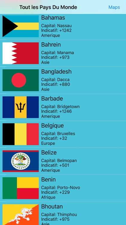 Tout Les Pays Du Monde