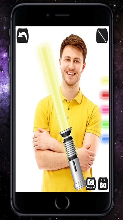 Jedi Lightsaber - Laser sword with sound effects screenshot-3