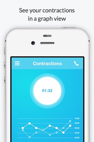 Contractions - A Contraction Timer screenshot 3