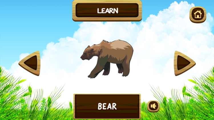 Animal Vocabulary Words English Language Learning Game for Kids