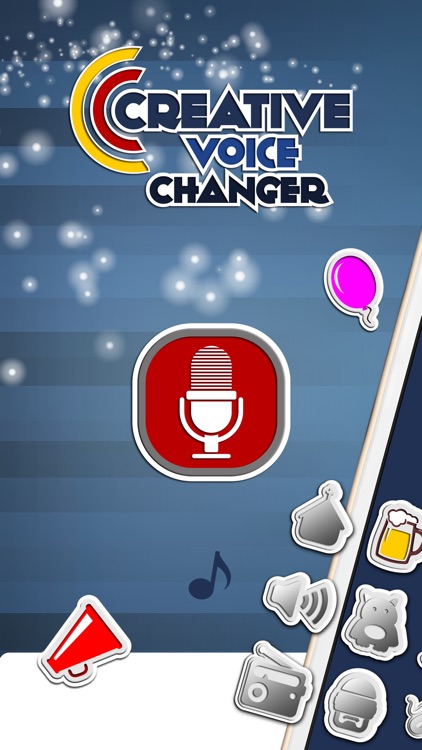 Creative Voice Changer and Ringtone Maker – Alter Sounds or Songs with Cool Recording Button