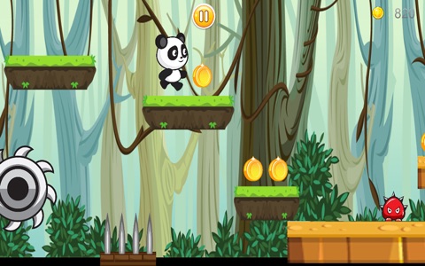 Jungle Panda Run World screenshot 3
