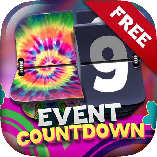 Event Countdown Fashion Wallpaper  - “ Trippy Hippie ” Free