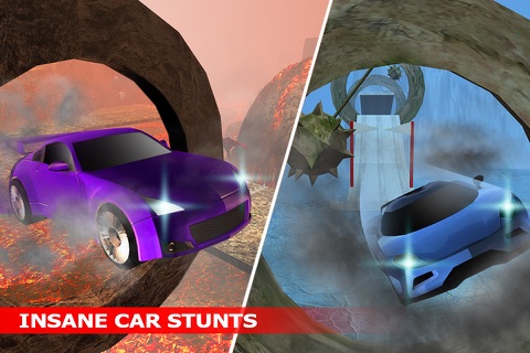 Extreme Car Stunts Driver 3D - Offroad Drag Racing Rivals screenshot 2