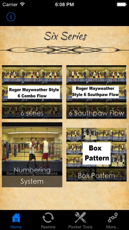 Six Series Boxing Combo