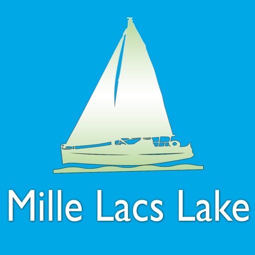 Mille Lacs Lake Bathymetry Map icon