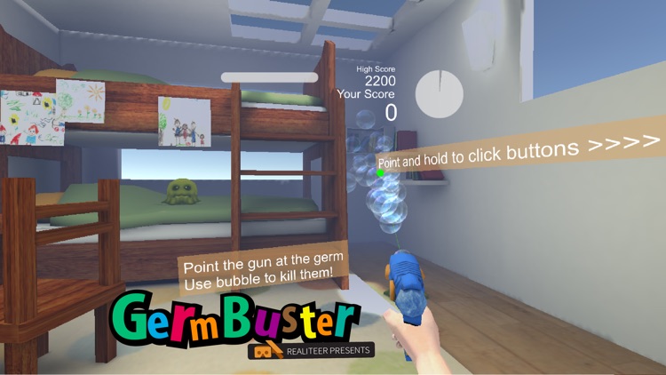 GermBuster VR Google Cardboard screenshot-4