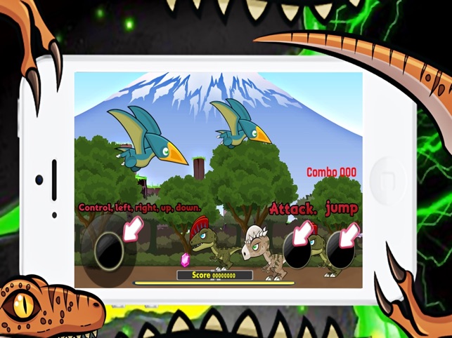 Chiến đấu Dinosaur War: Chạy Trò chơi cổ điển 2