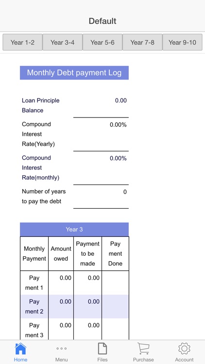 Debt Payoff