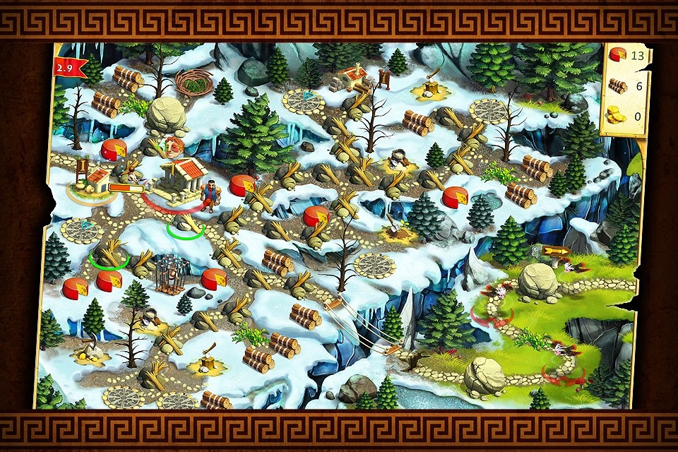 12 Labours of Hercules II: The Cretan Bull - A Strategy Hero Quest Game screenshot 3