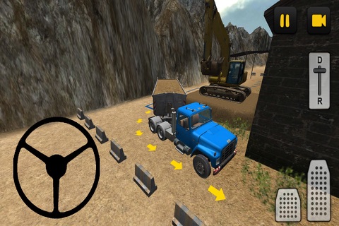 Construction Truck 3D: Sand screenshot 2