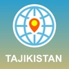 Tajikistan Map - Offline Map, POI, GPS, Directions