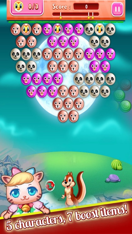 Animal Bubble: Funny Game