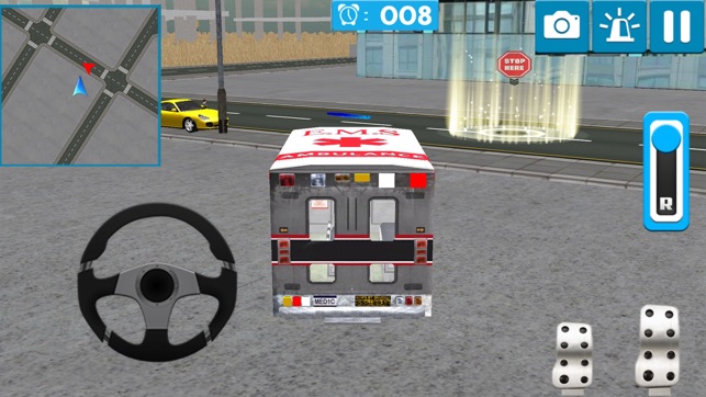 Ambulance Driver 3D Simulator Parking