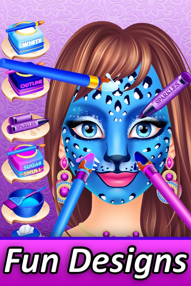 Mommys Face Paint & Makeup Salon - Baby Spa Dressup Story screenshot 2