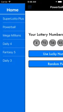 Game screenshot California Lotto & Powerball apk
