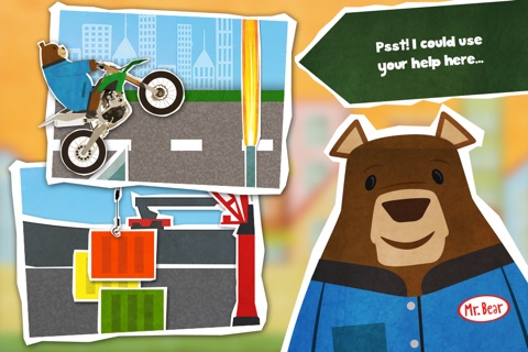 Mr. Bear Cars Free screenshot 4