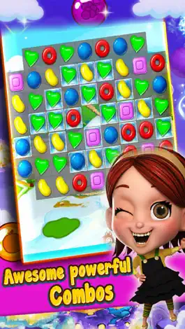 Game screenshot Sugar Candy Dash Village: Match-3 Version mod apk