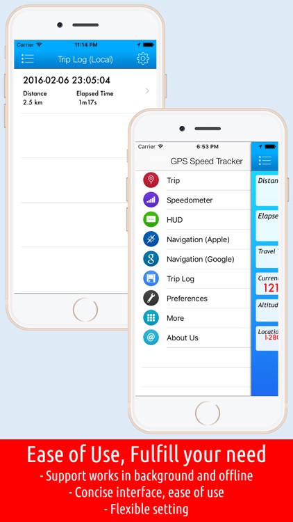 Smart Speed Tracker - GPS Speedometer, HUD and Trip Computer