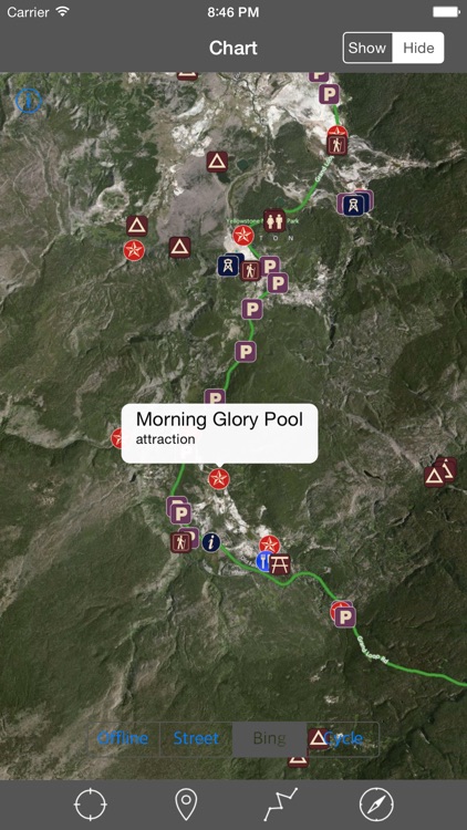 Yellowstone National Park – GPS Offline Map Navigator
