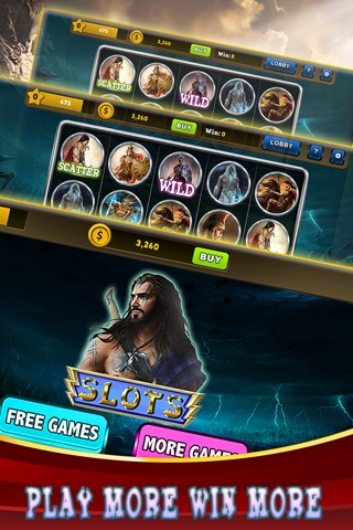 Titans Golden Video Slots: Free Vegas Lucky Kasino. Bet & Ultimate Win screenshot 2