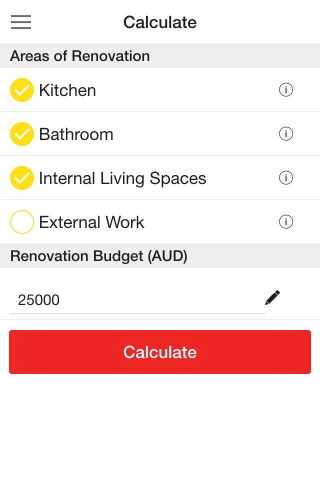 Renovation Depreciation Tax Calculator screenshot 2