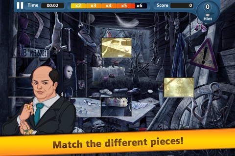 Criminal Investigation - Swap Puzzle screenshot 2